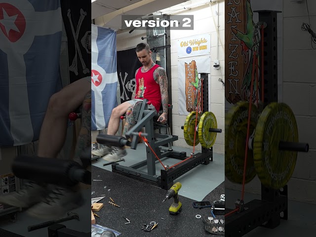 Fixing the resistance profile on the leg extension/leg curl machine