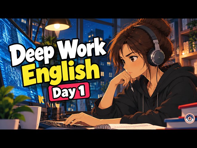 Deep Work English — Improve Your English with 11 Minutes of Focused English Practice | Day 1