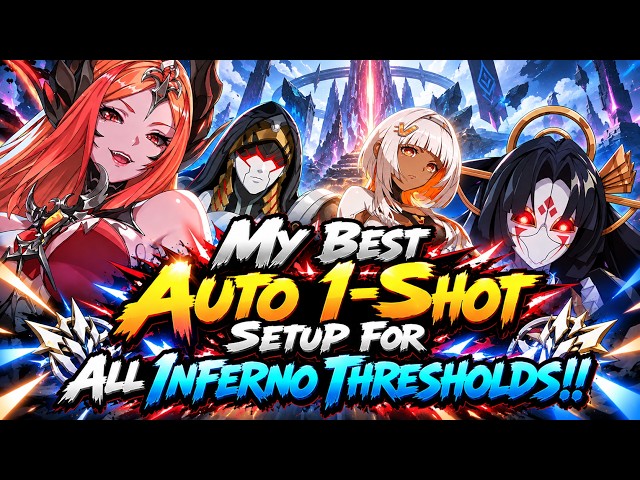 My ULTIMATE Auto 1-Shot Setups For Inferno Thresholds!! Etheria: Restart