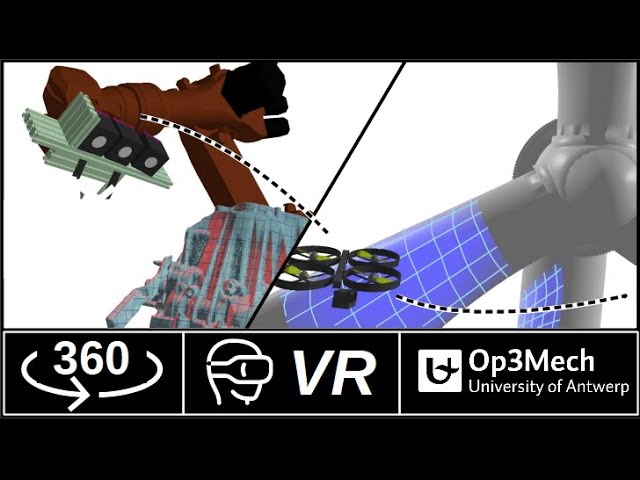 Automated near optimal robotic inspection planning (VR360)