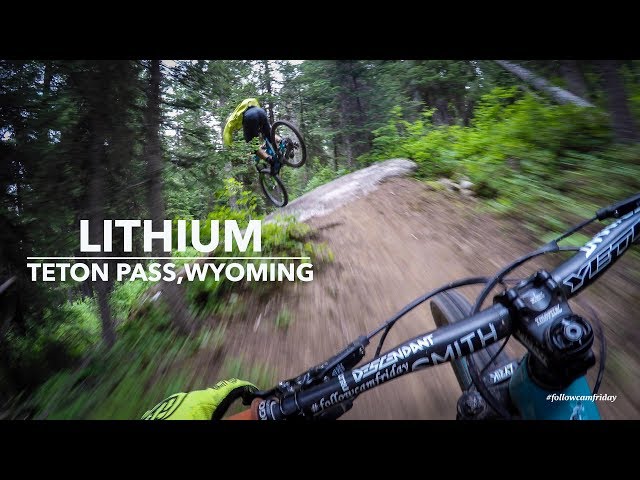 Riding Lithium on Teton Pass, WY in 4K