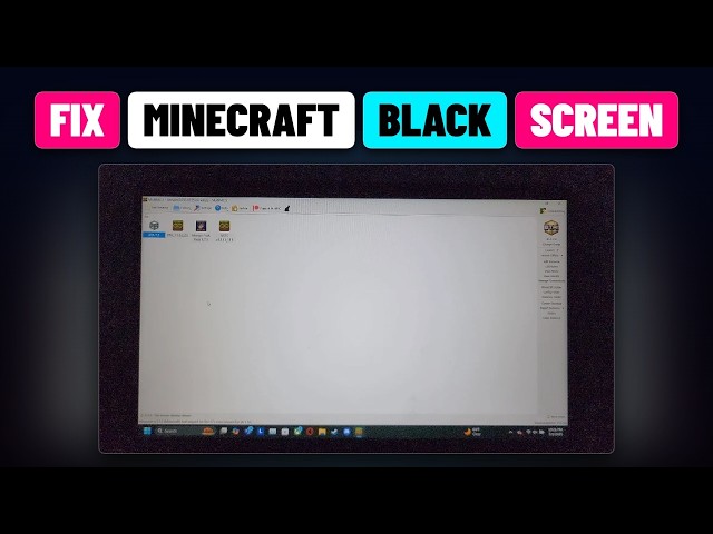 Fix Minecraft Beta Black Screen and Won't Open on macOS