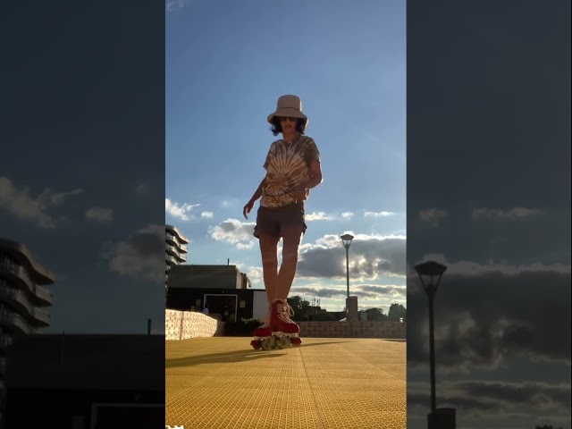 Learn the snake walk on skates! ๐ผ๐ค๐