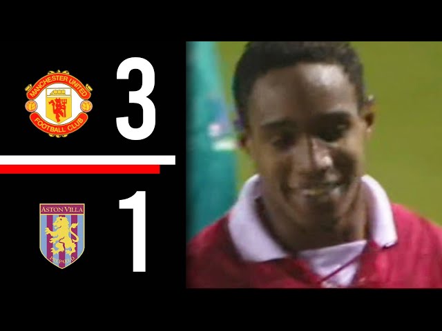 Manchester United v Aston Villa | Highlights | On This Day | 1993/1994