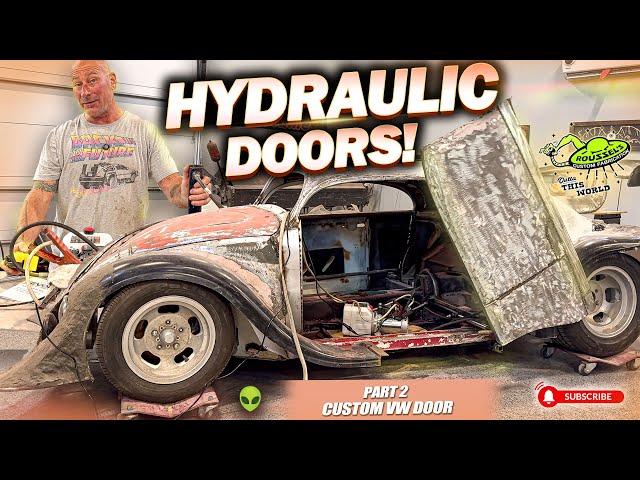 The Hydraulic VW Bug Doors Are Finally DONE! (And They Work) Pt 2.