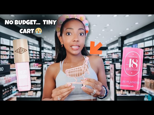 I HAD A NO BUDGET SEPHORA SPREE... but there’s a catch 🛒😭