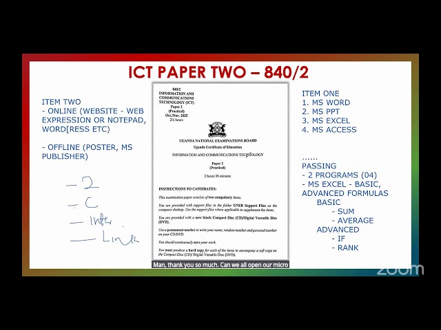 S.4  ICT  FACILITATION  29TH SEPTEMBER 2026