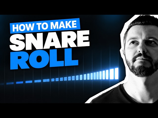 🔴 HOW TO MAKE SNARE ROLL BUILD-UP | ABLETON LIVE