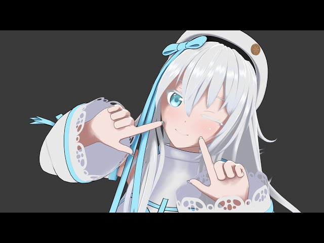 [Blender] Ciel the first take - Rigify animation test