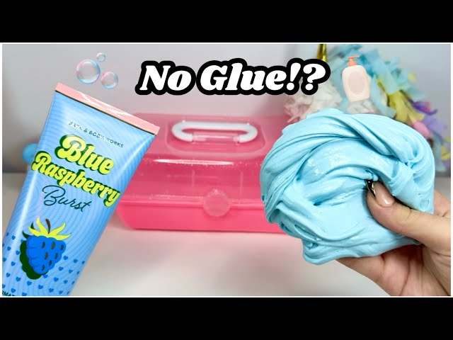 LOTION SLIME!? 🧴🫢🫐 How To Make NO GLUE Lotion Slime!! (NO REFRIGERATOR Needed, Less Than 5 Minutes)
