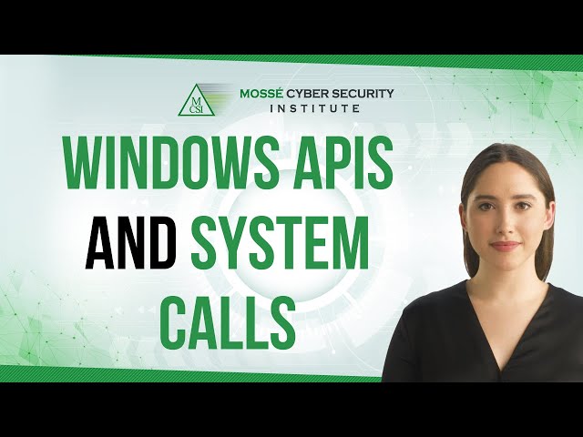 Windows APIs and System Calls