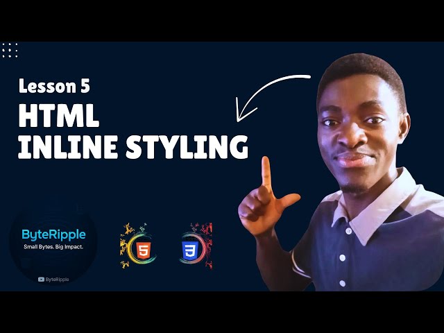 How to Style HTML Elements | Inline CSS Explained for Beginners