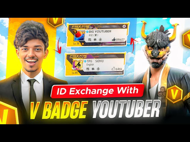 I Got V Badge YouTuber ID 😱 1 Crore Golden Collection 💸 + 10,000 Diamonds Challenge 😳💎