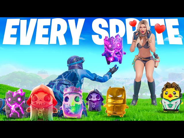 I Collected My Girlfriend EVERY Sprite in Fortnite