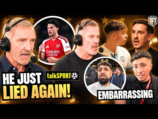 Arsenal & Declan Rice LIES EXPOSED😨Carragher CAUGHT Being A Hypocrite🤣 MattyFC POST Sparks MELTDOWN!