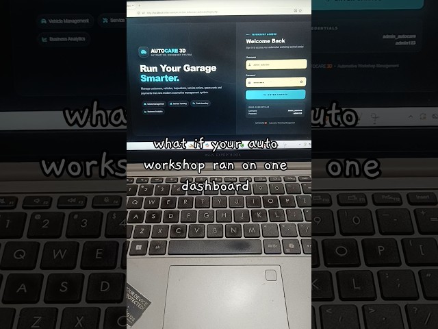 Build a Professional Automotive Workshop Management System with PHP & MySQL 🚗💻