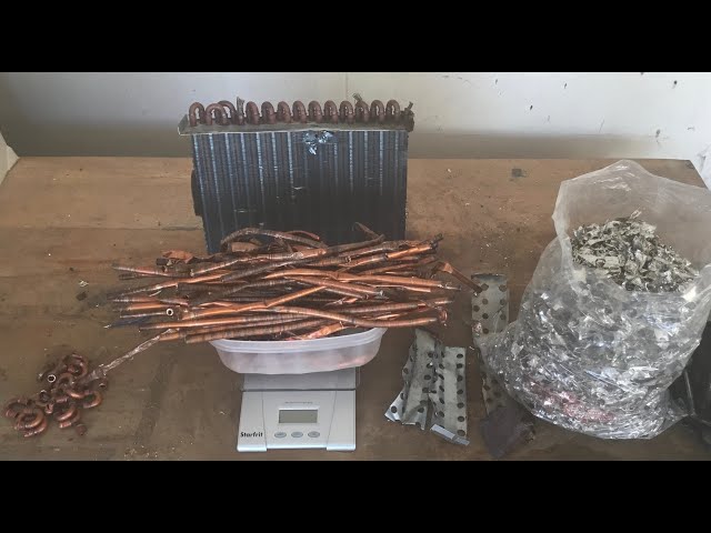 Scrapping copper/aluminum radiators. Is it worth more separating the copper from the aluminum?