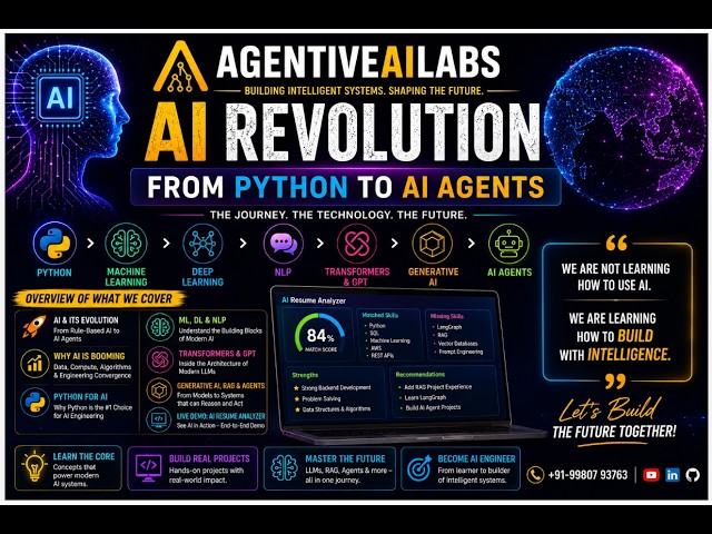 The AI Revolution Has Begun: From Python to AI Agents | Lesson 1