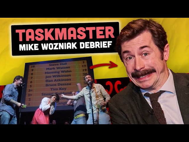 Mike Wozniak Reflects On Taskmaster & The Original Edinburgh Run!