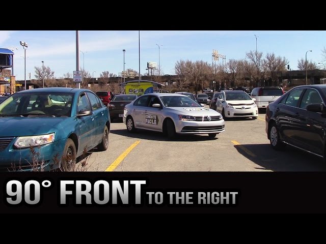 Parking 90 Degrees Front - To the Right