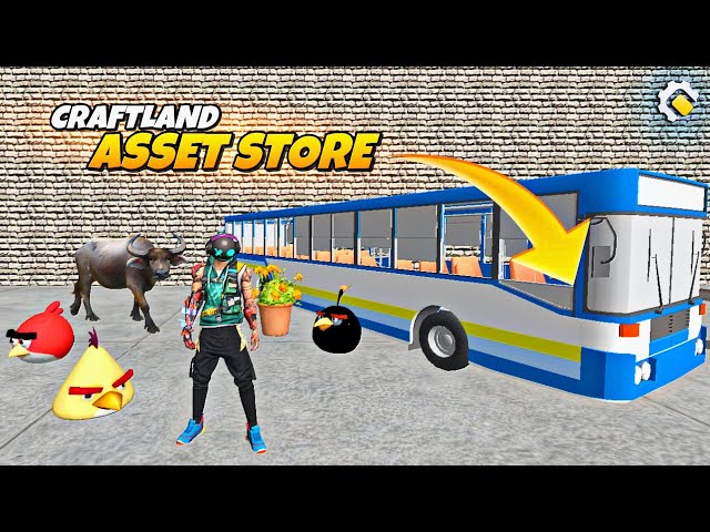 Use Asset Store in Craftland Freefire SacSo