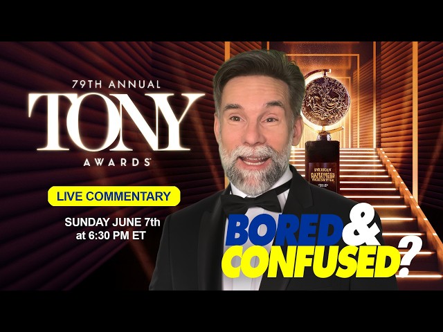 Watching the Tony Awards LIVE with Me - Commentary and Reactions Part 1
