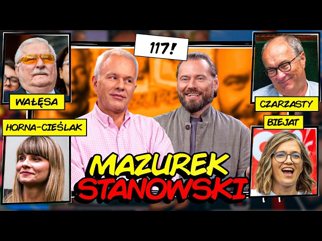 MAZUREK & STANOWSKI #117: WAŁĘSA IS ILLITERATE, CZARZASTY IS CLUELESS, FASHION SHOW AT THE MINISTRY