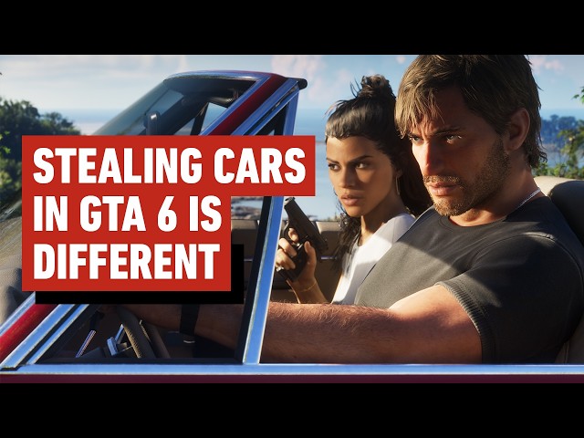 GTA 6 Changes How You Steal Cars - Rockstar Explains