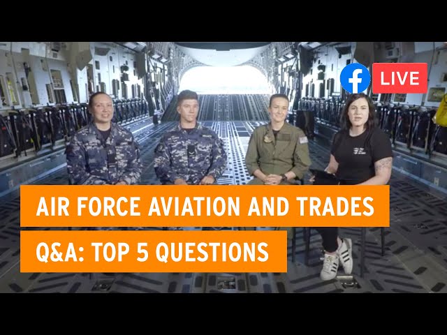 Air Force Aviation and Trades Q&A: Top 5 Questions