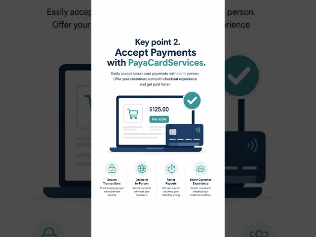 Accept Payments with PayaCardServices.