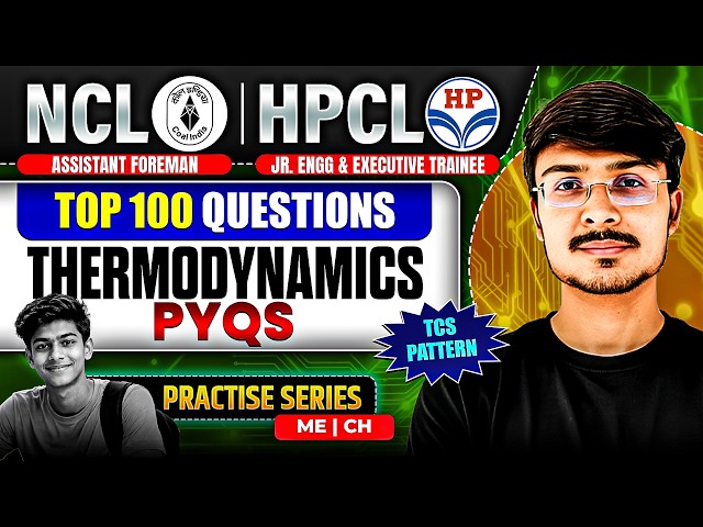 HPCL JE & ET Thermodynamics PYQs | These 5 Questions Will Appear in 2026