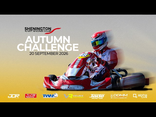 LIVE - Shenington Kart Racing Club Autumn Challenge - Round 8