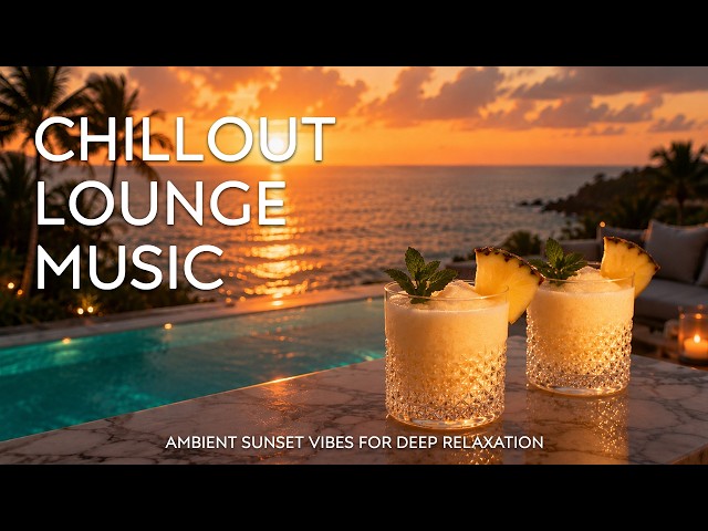 Luxury Sunset Chill Lounge | High-End Lifestyle Soundtrack for Golden Hour Escape 🌅✨