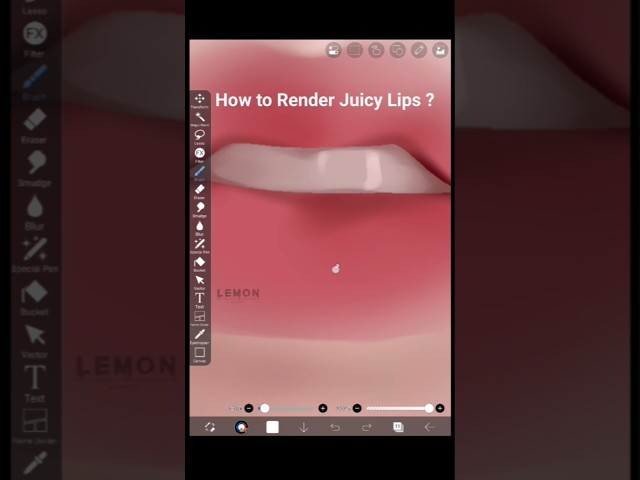 LIP Render ✨♥️ #art#render#digitalart#ibispaintx#drawing#tutorial#trending#trend#viral#fypシ