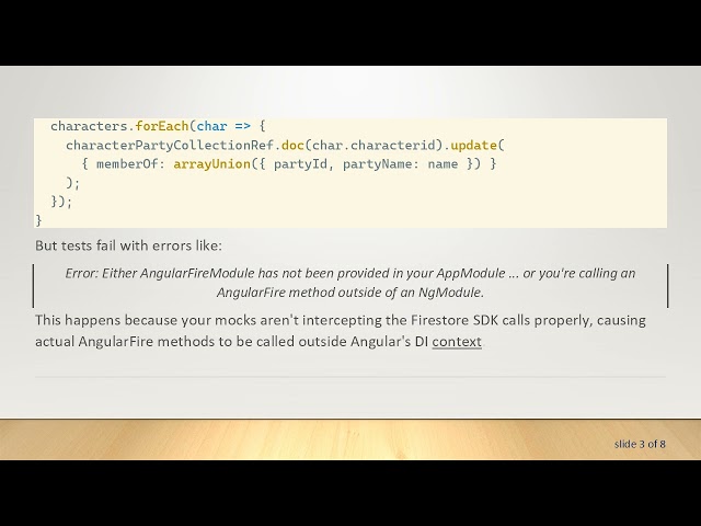 How to Spy on arrayUnion and arrayRemove in AngularFire Unit Tests
