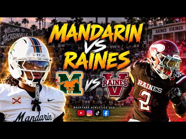 Brysen Wright TAKES ON Florida’s Defending State Champs‼️| Mandarin vs Raines 🍿