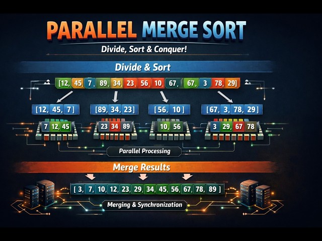 Specific Algorithms like Parallel Merge Sort in Parallel Algorithm Design Principles and Programming