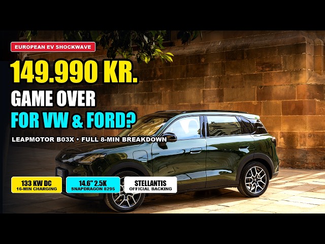 LEAPMOTOR B03X: The €20,000 Electric SUV Dismantling Europe