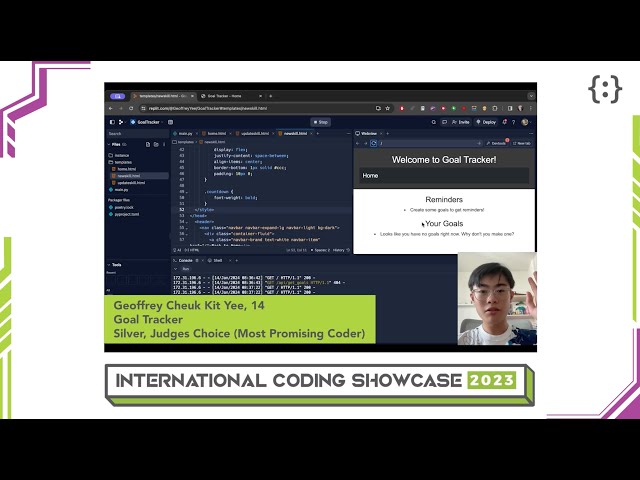Geoffrey Cheuk Kit Yee, 17 | Master Category | ICS 2023