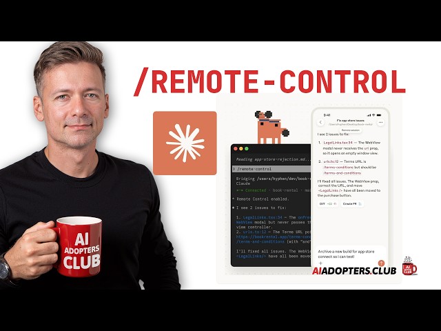 Claude Code Just Destroyed OpenClaw (new /remote-control command)
