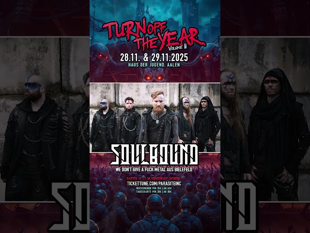 Parasite Inc. - Turn off the Year Vol.2 2025! #melodicdeathmetal #parasiteinc  #concert #festival