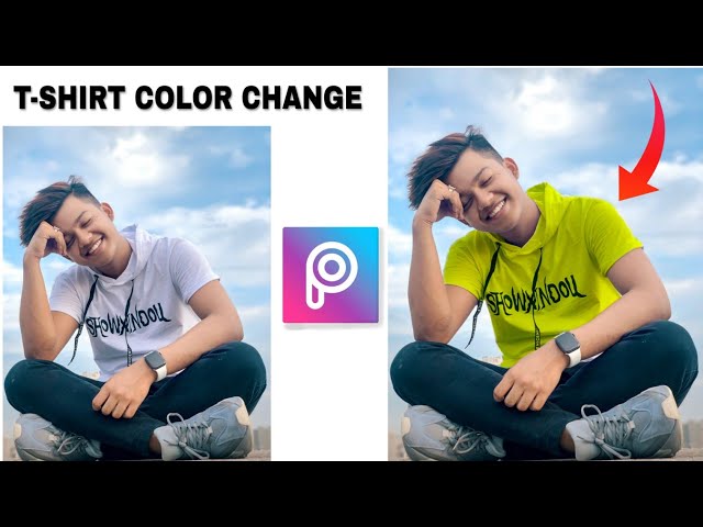 Picsart - How To Change Clothes Color Photo Editing ||  T-Shirt Color Change Tutorial || Ghaus Editz