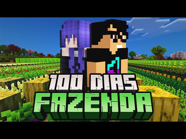 SOBREVIVI 100 DIAS NA FAZENDA COM A MINHA NAMORADA NO MINECRAFT - O FILME