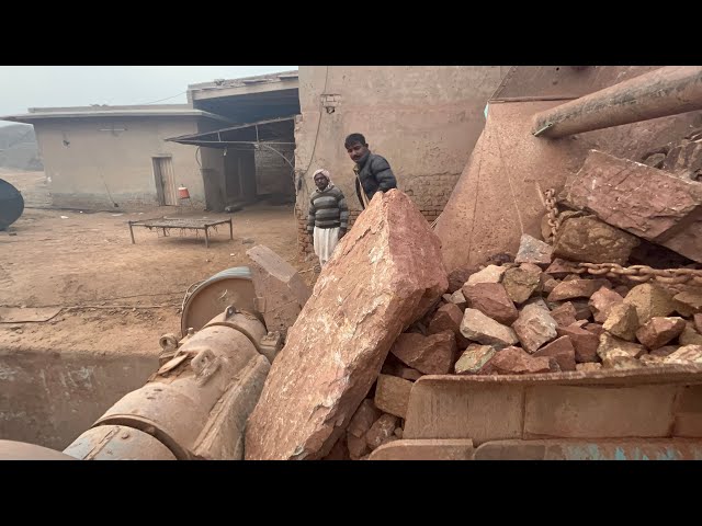 "Huge Rocks Crushing Process. Super Satisfying Stone Crushing Process by Jaw Crusher #rockcrusher"
