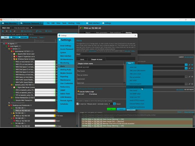 Alert Types | IPNetwork Monitor