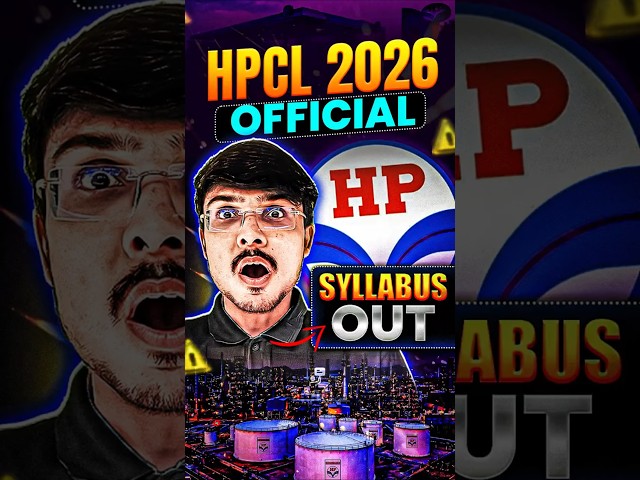 Most Students Miss This in HPCL 2026 Syllabus #hpclexam #examprep #psurecruitement