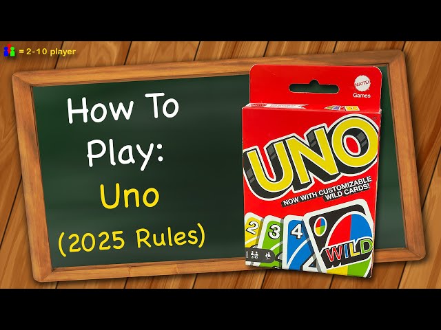 How to play Uno (2025 Rules)