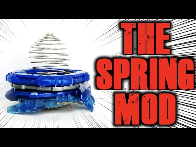 SPRING DRIVER BEYBLADE MOD! || Beyblade Burst GT Mini Mod