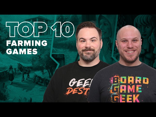 BGG Top 10 Farming Games