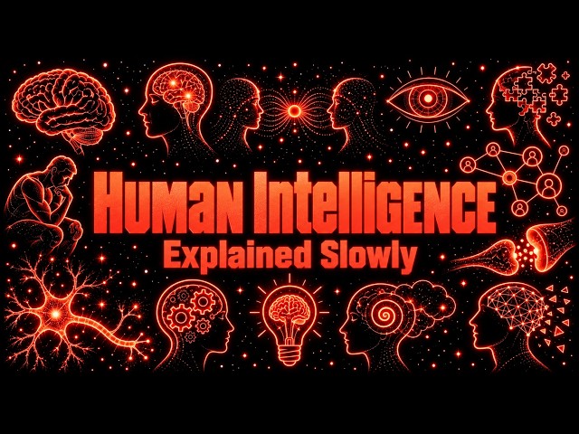 Everything About Human Intelligence Explained Slowly (For Sleep)